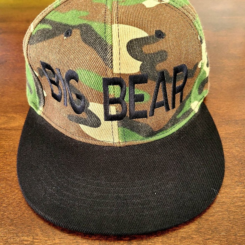 Camo snapback from "Big Bear"